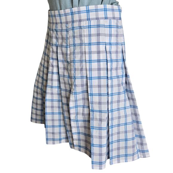 Shein‎ Womens Plaid Pleated Mini Skirt Medium Size 6 Anime Punk School Girl - Picture 4 of 8